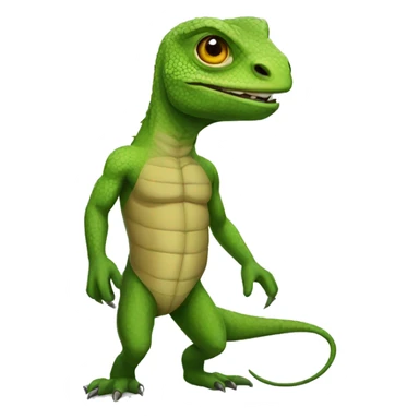 Lizard Man sticker