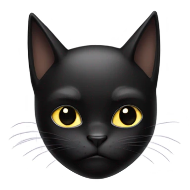 black cat as batman sticker