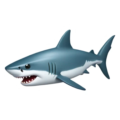 shark playing cards sticker