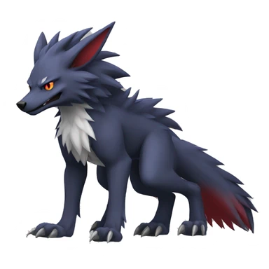 Nargacuga-Sergal-Zoroark full body sticker