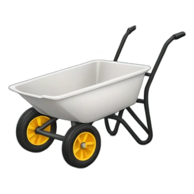 wheelbarrow of work sticker