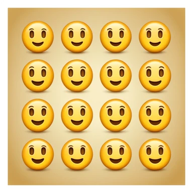 Peux-tu me générer des emojis avec les chiffres de 0 à 9 avec pour couleur en hexadécimal #edba4f sticker