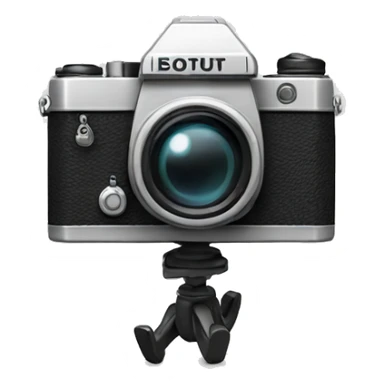 Camera doing a cartwheel  sticker