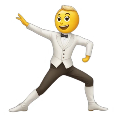 Mannette qui danse sticker