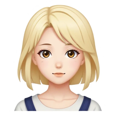 Anime girl being an alpha uWu sticker