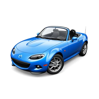 Mazda mx5 nc blue sticker