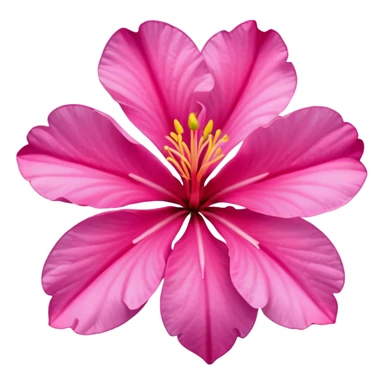 the azalea flower sticker