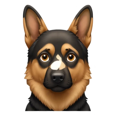 Berger allemand sticker