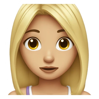 Broken hearted girl sticker