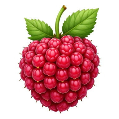 raspberry fruit sticker