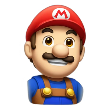 little mario sticker