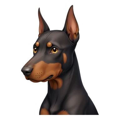 Doberman sticker