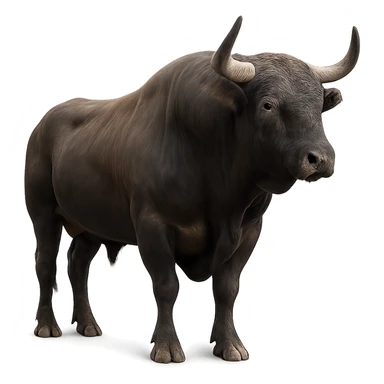Big bull sticker