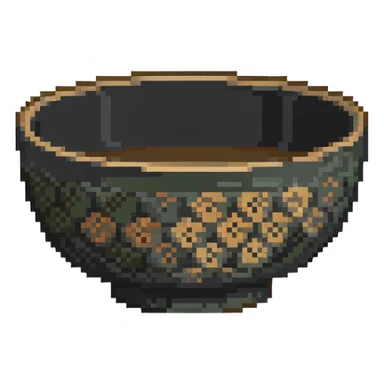 traditional chawan Japanese tea bowl sticker