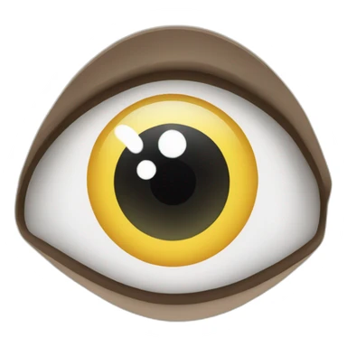 Yeux en cœur sticker