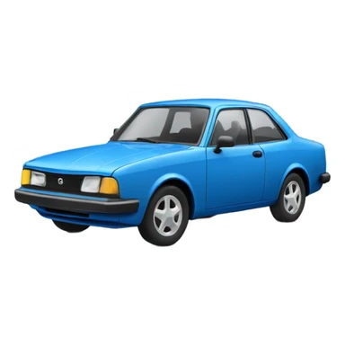 Omoda car blue sticker