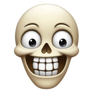 Happy Skull sticker