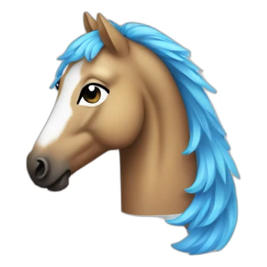 Disco horse sticker