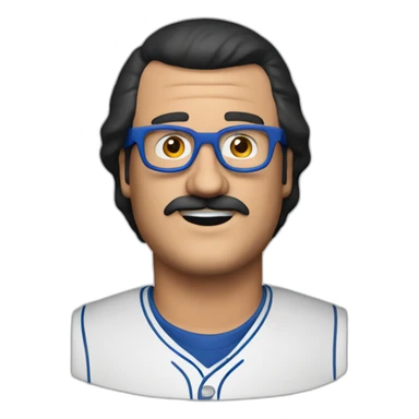 Bob belcher Mets fan sticker