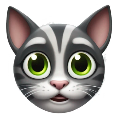 talking tom eye blinking sticker