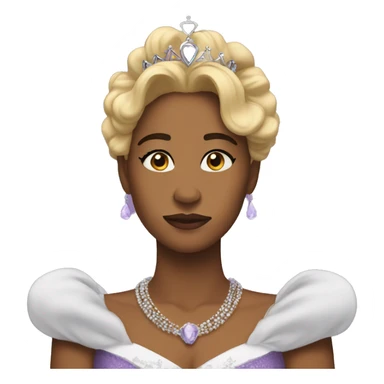 Queen never cry 💜 sticker