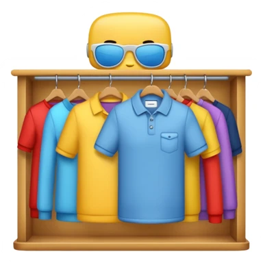 clothing store sticker