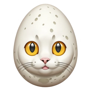 cat egg sticker