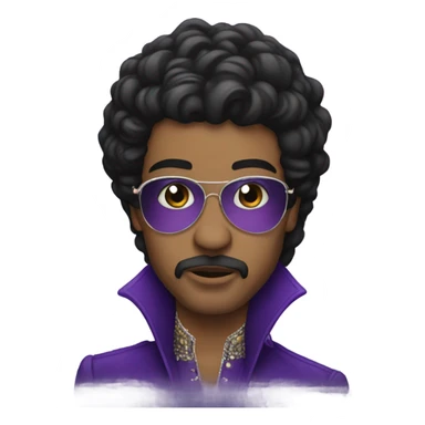 Prince purple rain sticker