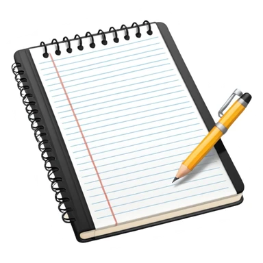 notebook planning sticker