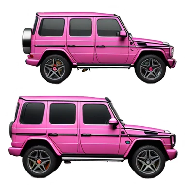 G wagon pink  sticker