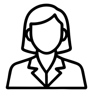 a single professional woman clean lines subtle background sticker