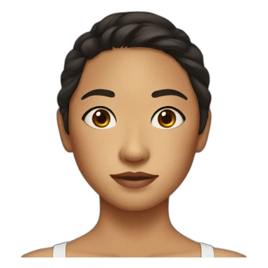 filipina freckles sticker