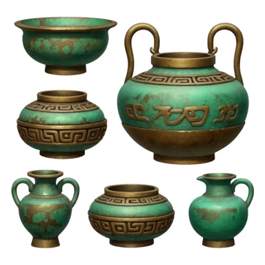 chinese artifcats from bronze age sticker