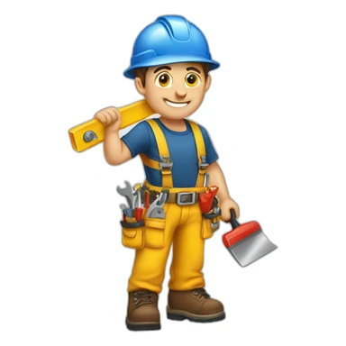 expert handyman sticker