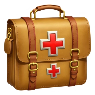 golden Medic bag sticker