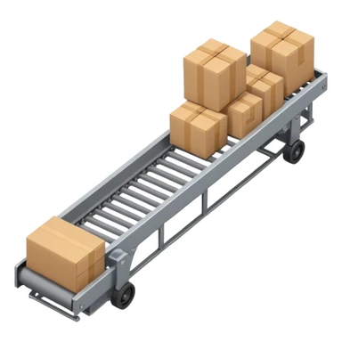 PLAIN GREY TOP DOWN ANGLE CONVEYER BELT TILL SHOPPING sticker