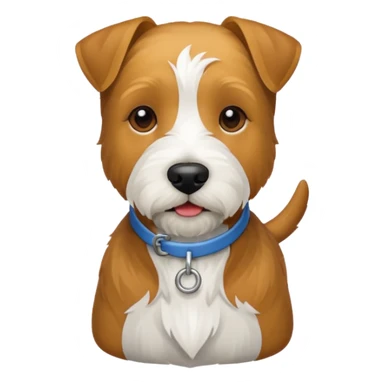 wire hair terrier sticker