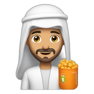 Arab guy with tnt sticker