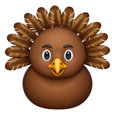 Generate Turkey emoji  sticker