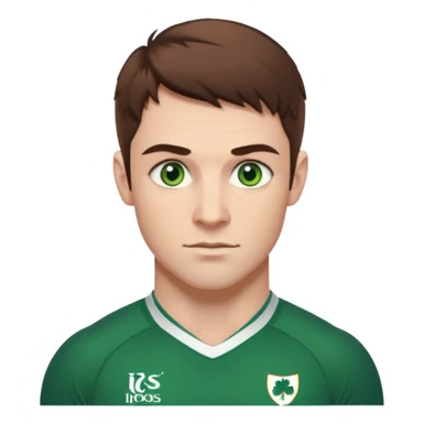 irish rugby player sticker