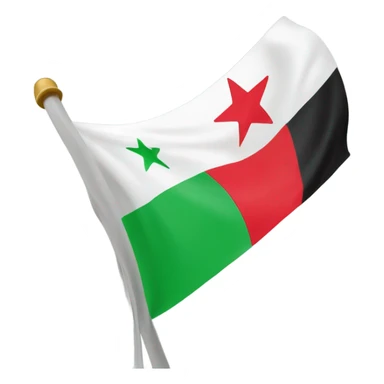 Syrian new flag sticker