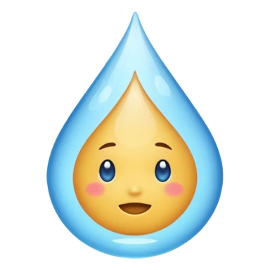 water in feet sticker