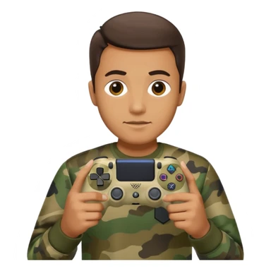 homme-avec-manette-ps4-camouflage sticker