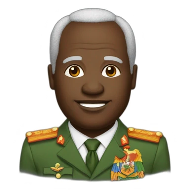 Président de la côte d'Ivoire et du Burkina Faso main dans la main sticker