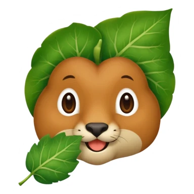 vegetarian animal sticker