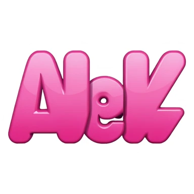 pink afterpay word sticker