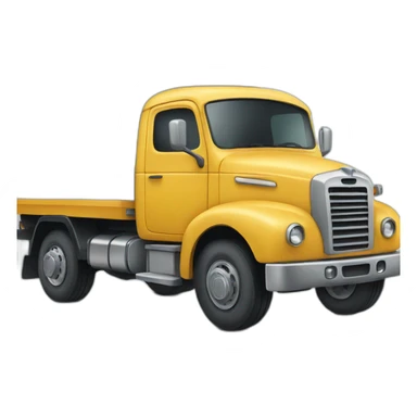 Camion sur voiture sticker