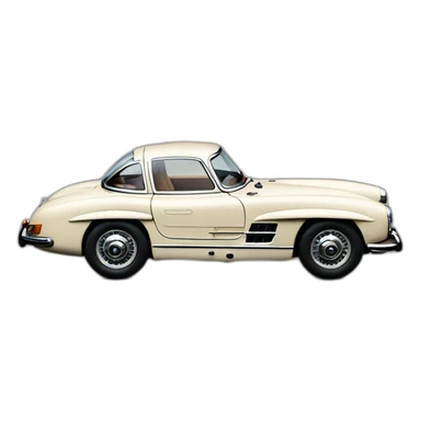 mercedes 300 sl sticker