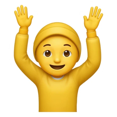 dabbing emoji sticker