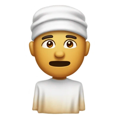 dehydrated dried￼ up emoji sticker